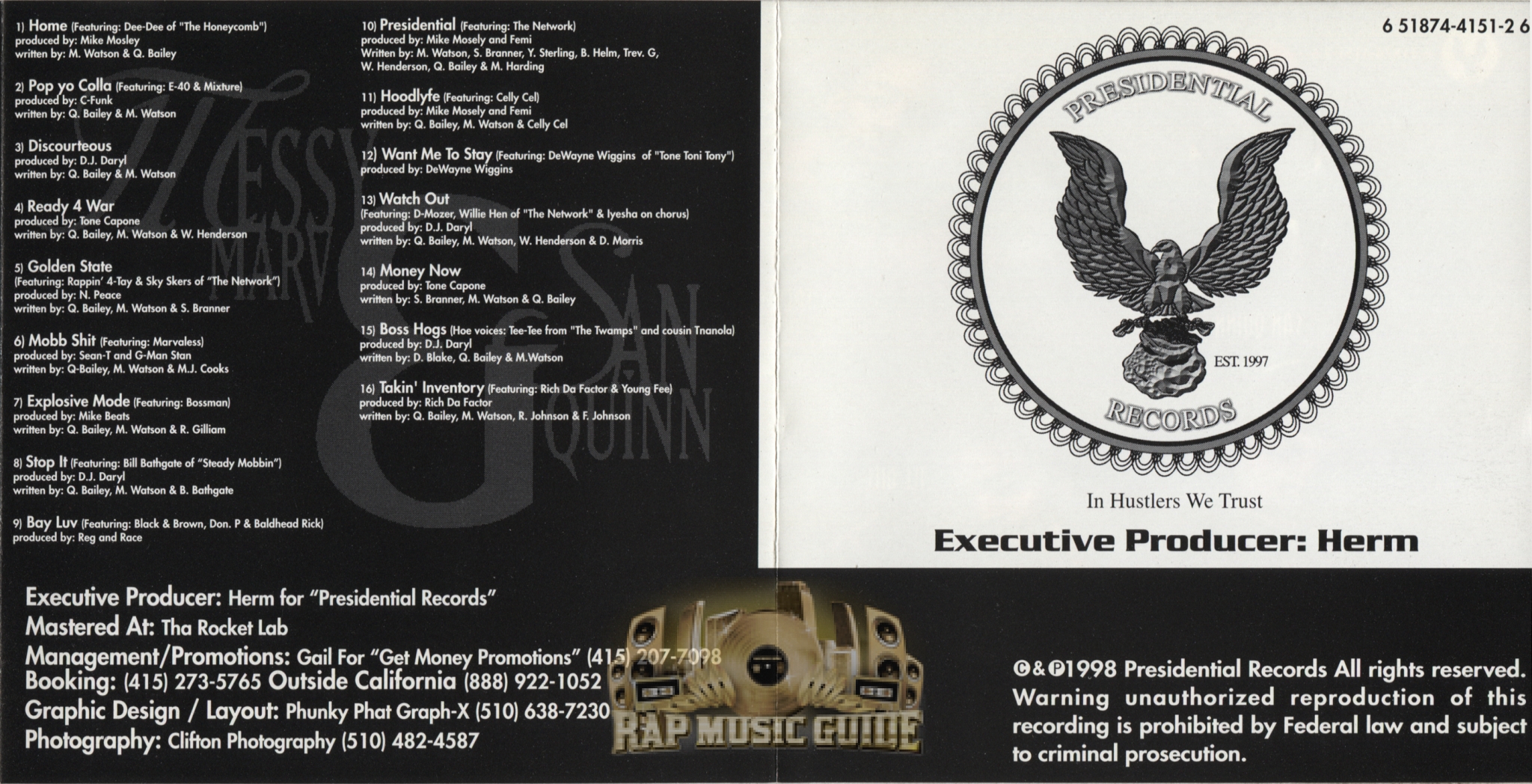 洋楽 MESSY MARV & SAN QUINN G-RAP G-FUNK CD Messy Marv & San Quinn – Explosive Mode | Releases | Discogs